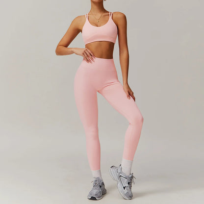 2Pcs Sports Set Women Yoga Gym Set Quick-Drying Jackets Running Tracksuits Sports Shorts Bra Gym Set Women Zipper Athletic Wear